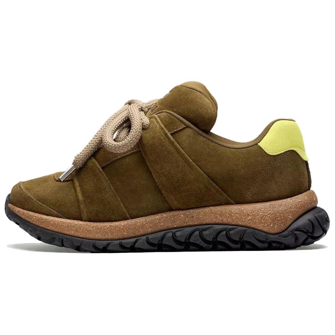 Мужские кеды Birkenstock 1774 Goerlitz (зеленые)