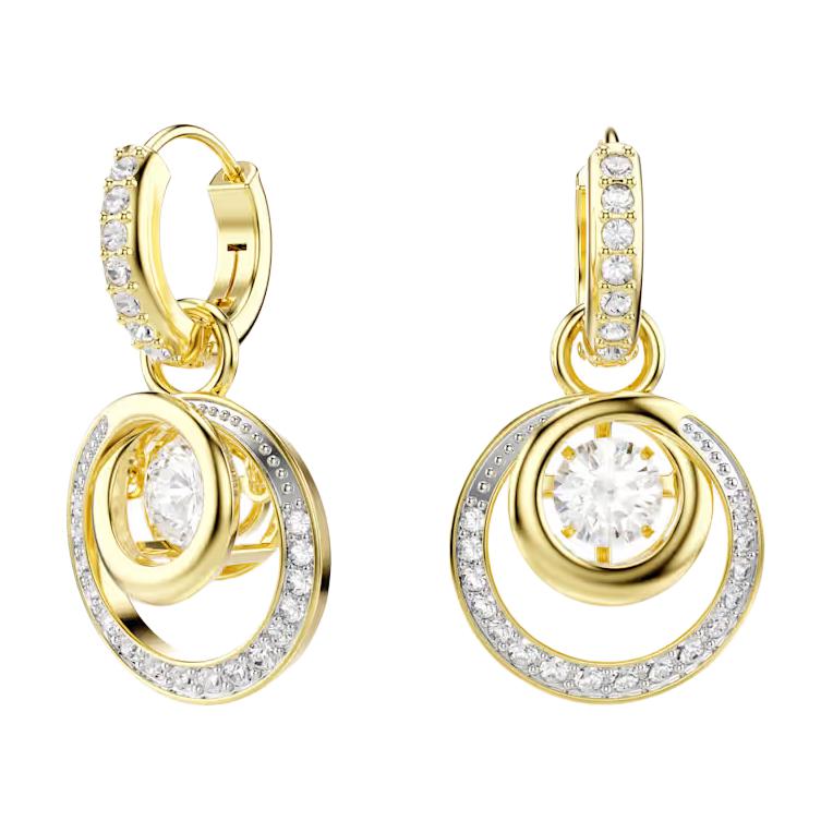 Серьги Swarovski Hyperbola (белые)