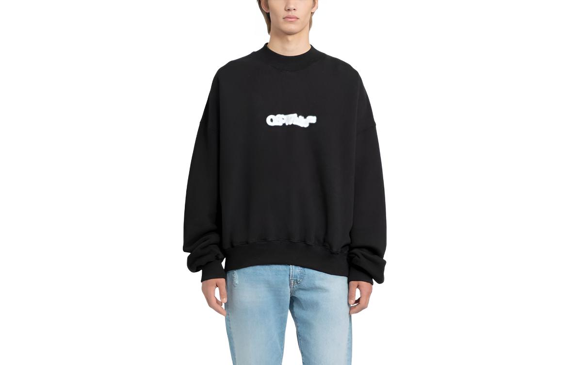 Мужской свитер OFF-WHITE (черный) — фото 2
