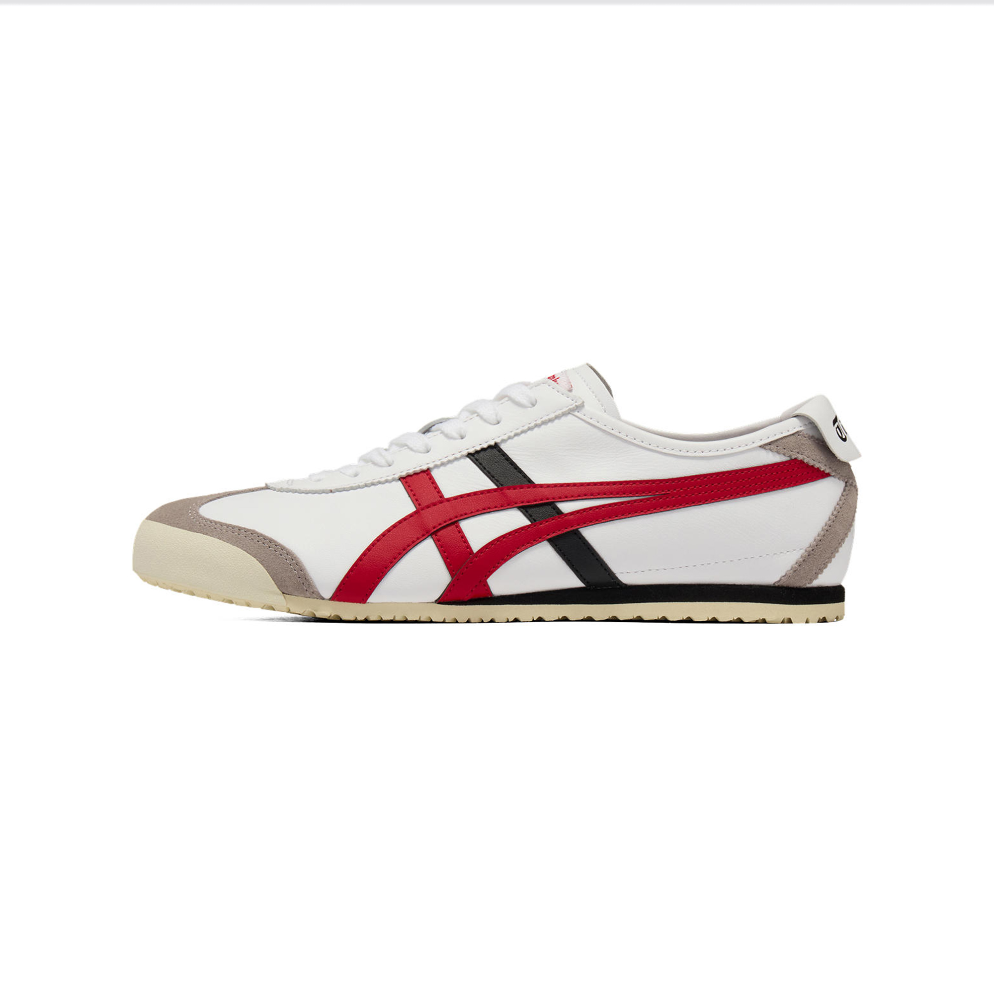 Кроссовки Onitsuka Tiger MEXICO 66 (бело-красные)