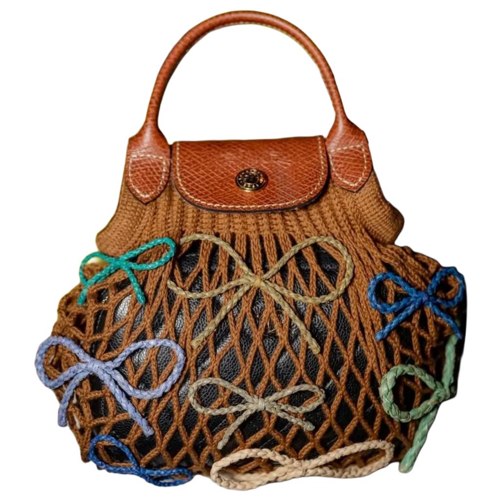Женская сумка LONGCHAMP Le Pliage Collection (коричневая)