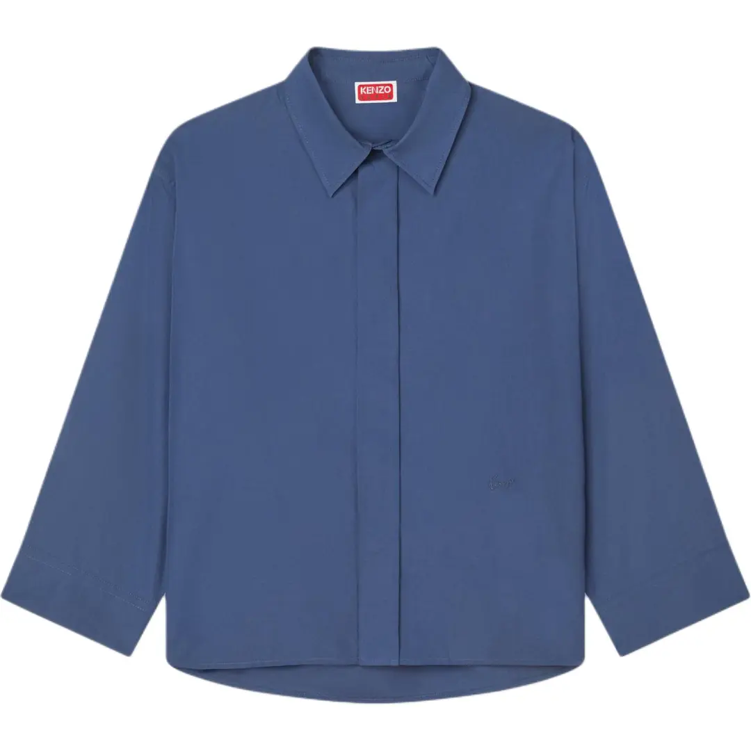 Kenzo collared cotton shirt