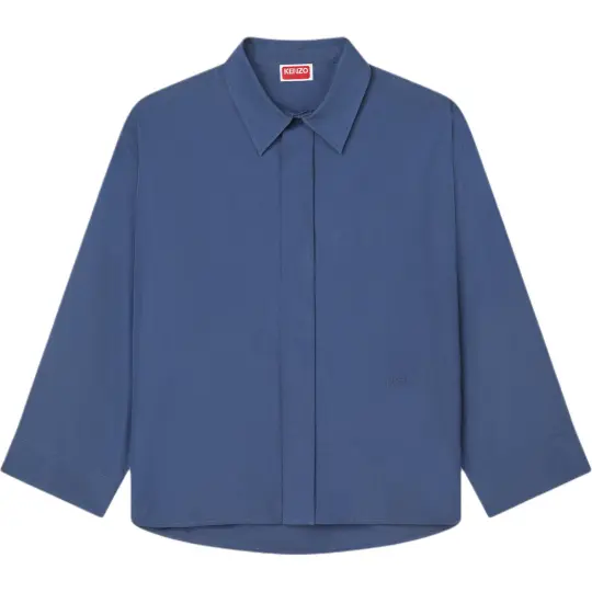 Kenzo collared cotton shirt