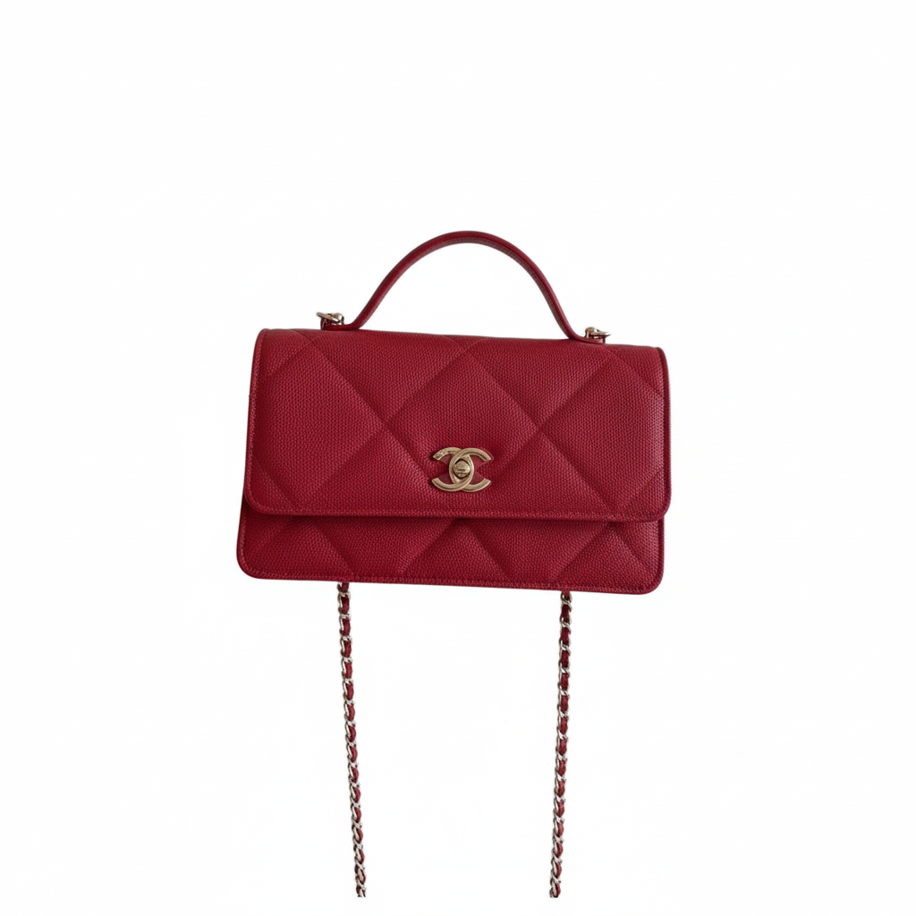 Женская сумка Chanel (красная)