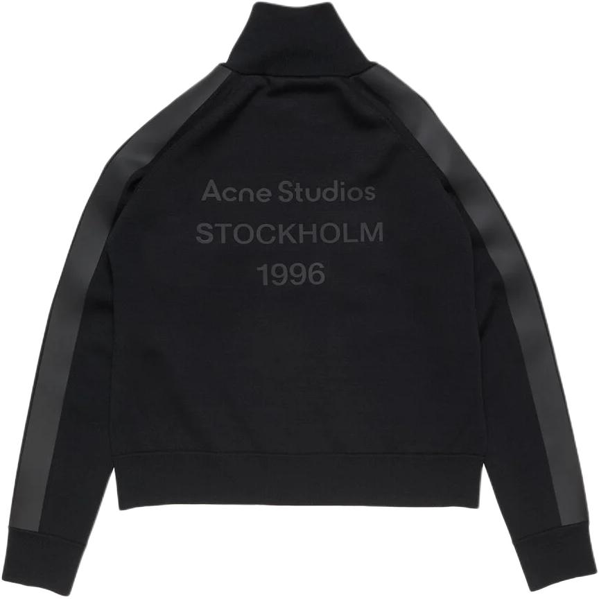 Мужской джемпер Acne Studios с высоким воротником (черный)