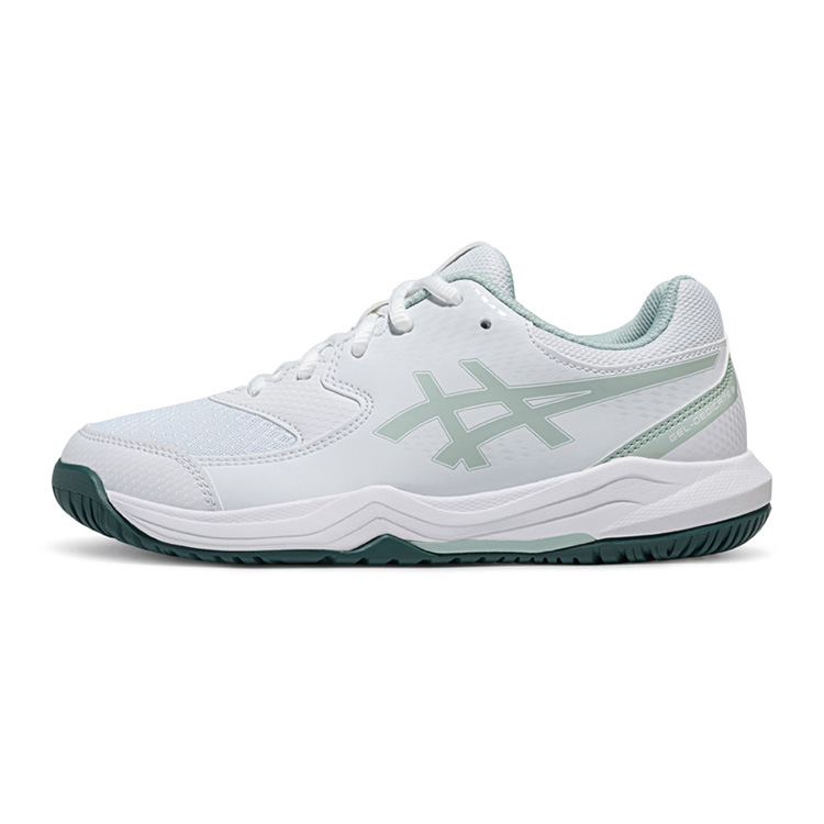 Кроссовки ASICS Gel-Dedicate 8 (бело-зеленые)