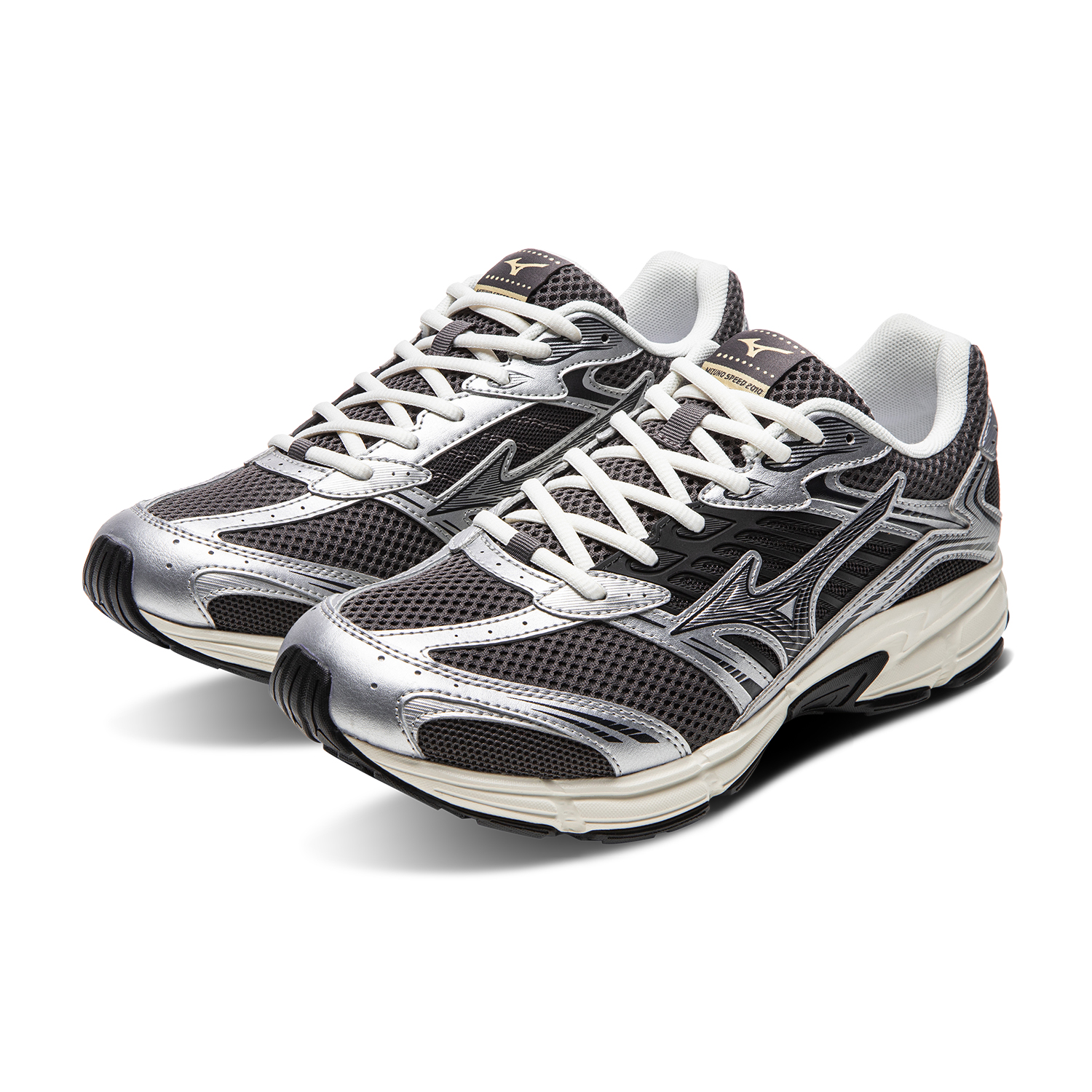Кроссовки Mizuno Speed 2010 (серебристые) — фото 3