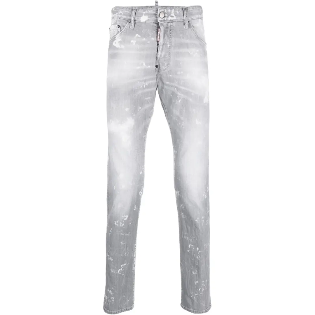 Dsquared2 Cool Guy Bleached Effect Slim Cut Jeans