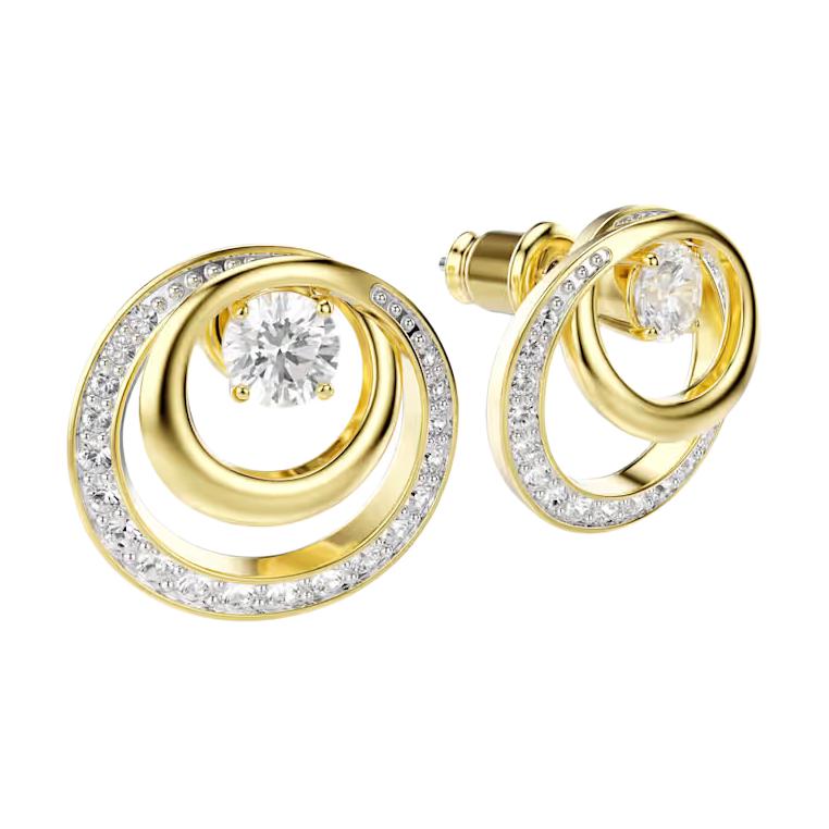 Серьги Swarovski Hyperbola (белые)