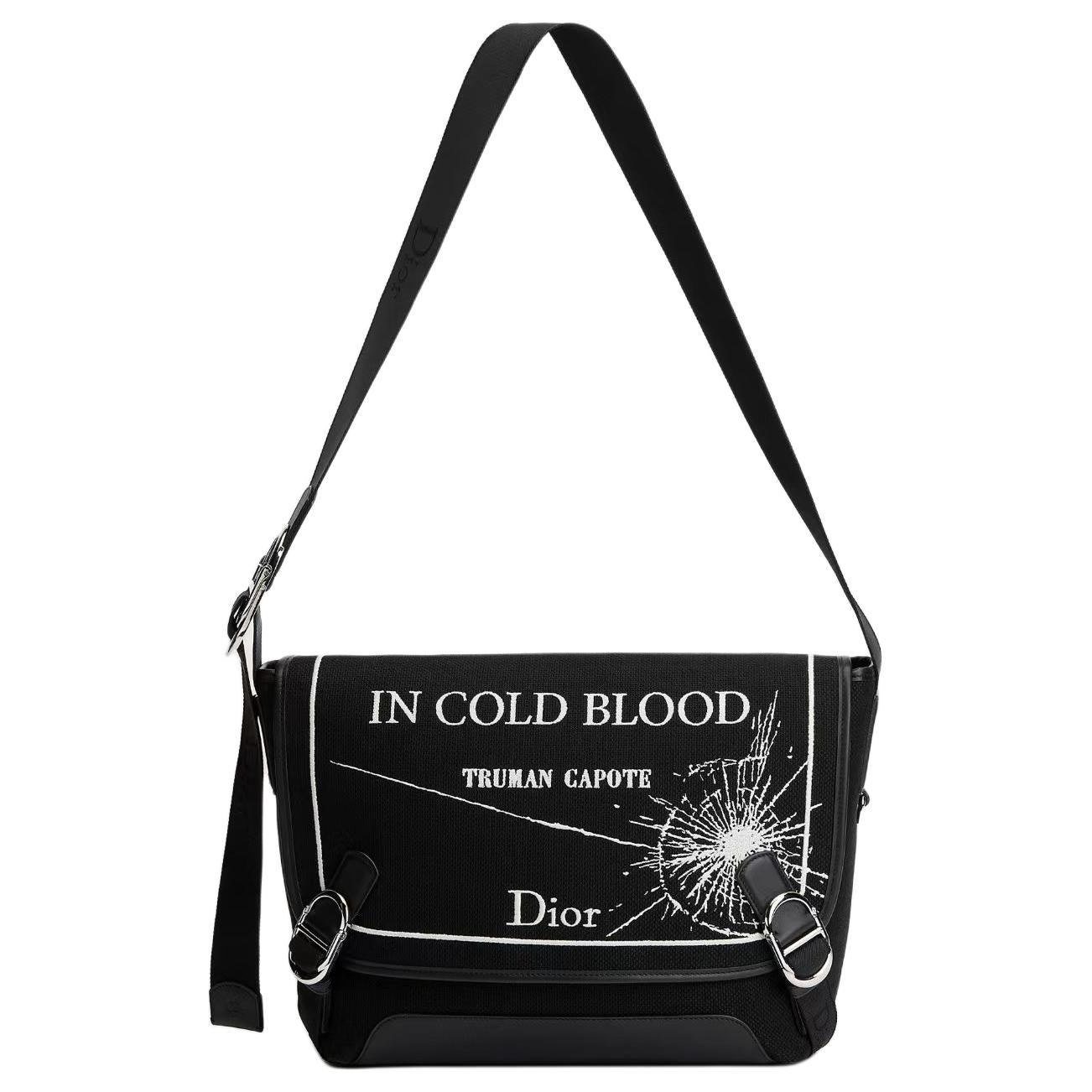 Сумка DIOR OBLIQUE (черно-белая)