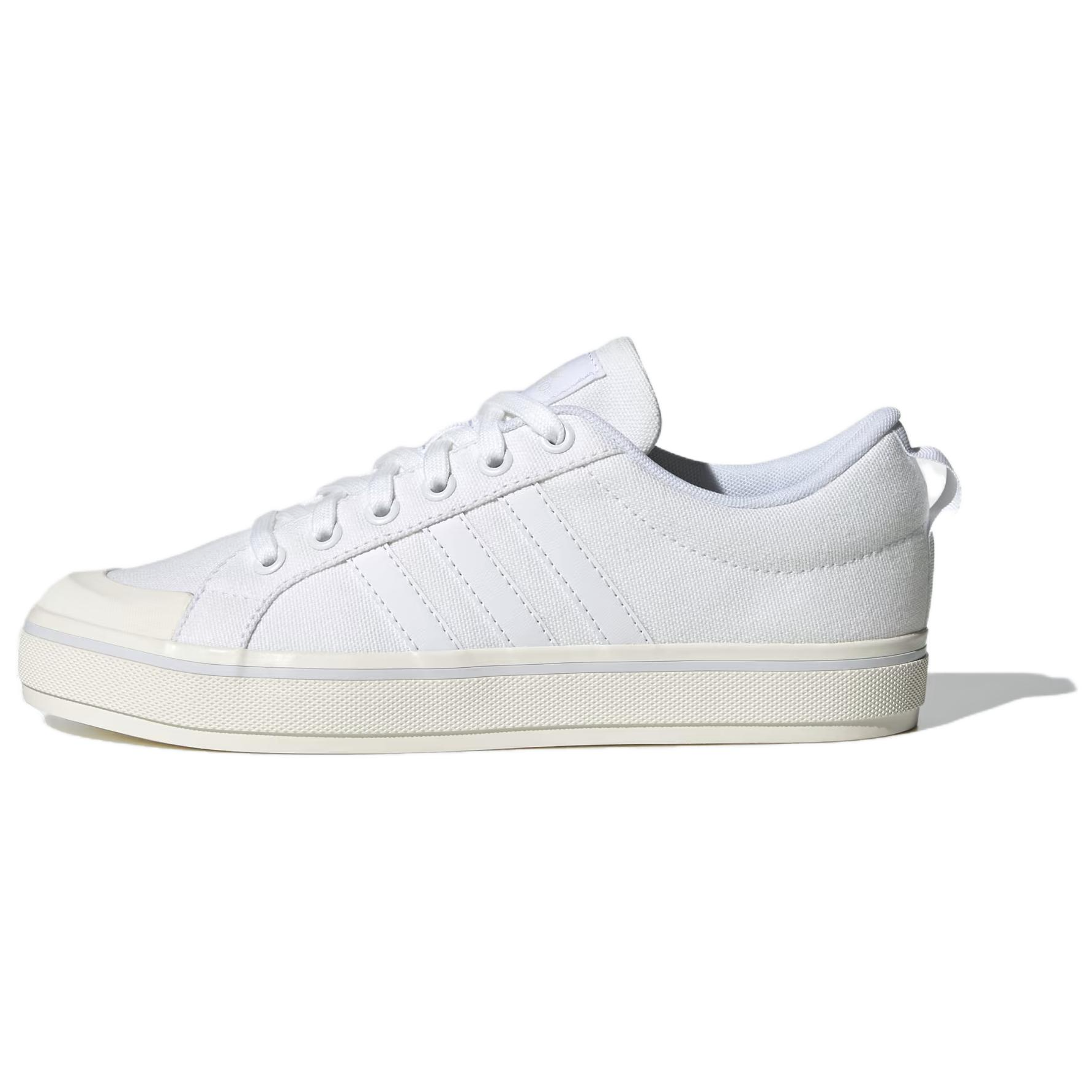 Adidas Neo Bravada 2.0 Abrasion Resistant Breathable Low top Skateboard Shoes Women's White