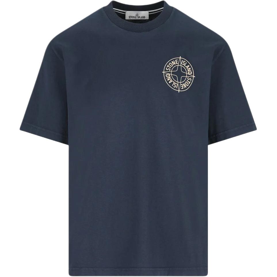 Мужская футболка STONE ISLAND (черная)