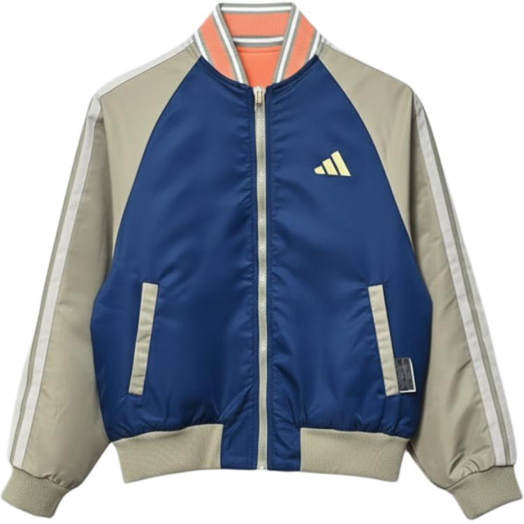 Куртка adidas Бомбер (сине-черная)