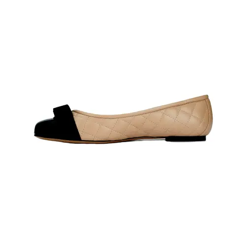 FERRAGAMO Quilted Ballerina Shoes