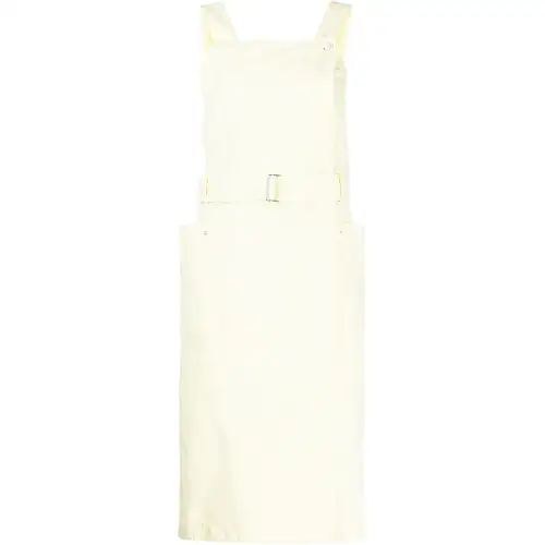 KENZO Belted Denim Midi Dress
