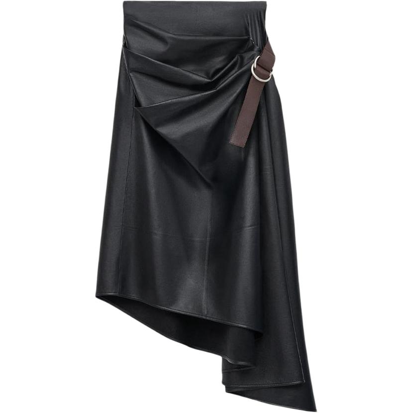 Юбка LOEWE LOEWE SS26 (черный)
