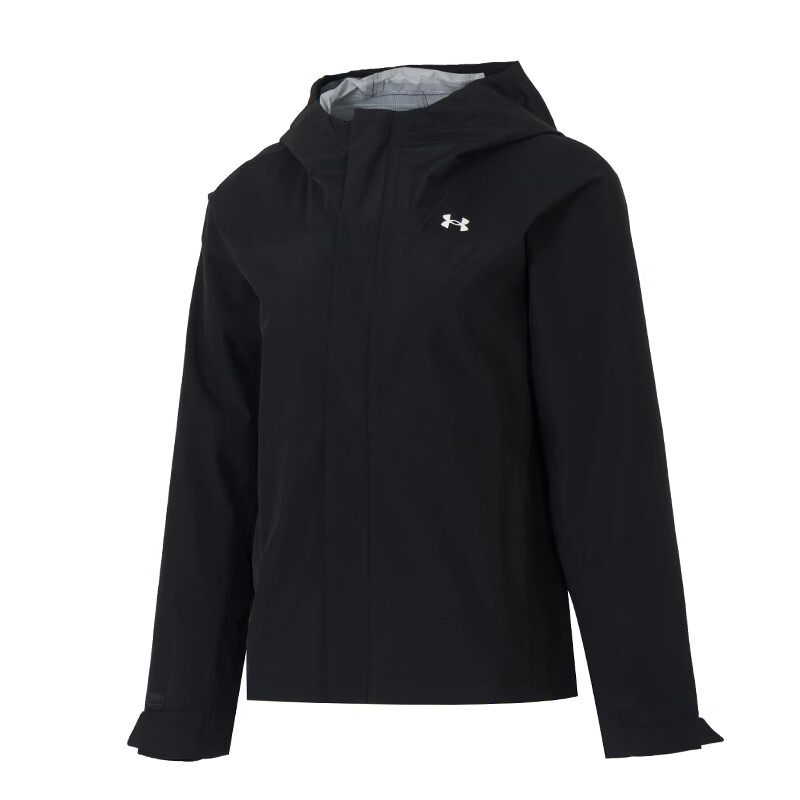 Женская куртка Under Armour Woven Training Jacket (черная)