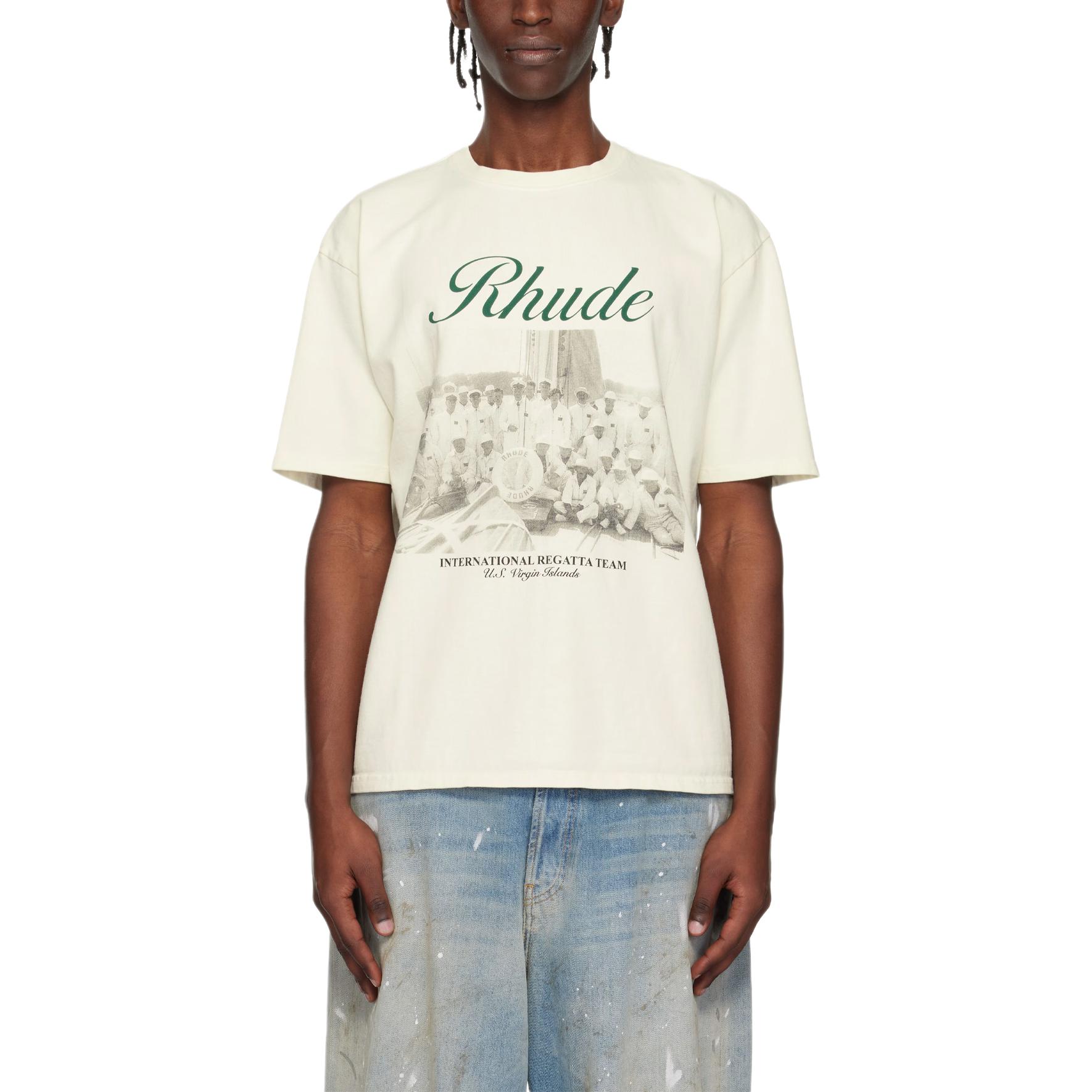 Мужская футболка RHUDE T (черная)