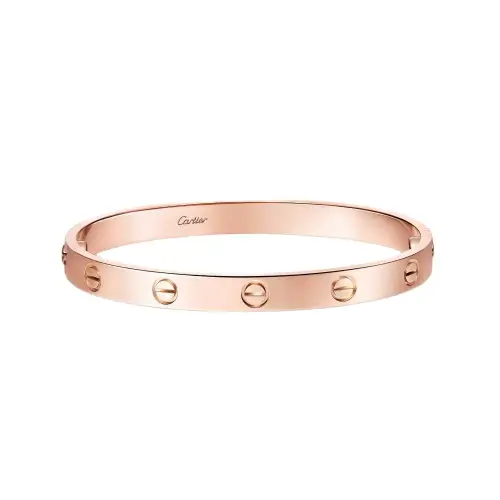 【Pre-Owned】18kt rose gold Love bracelet