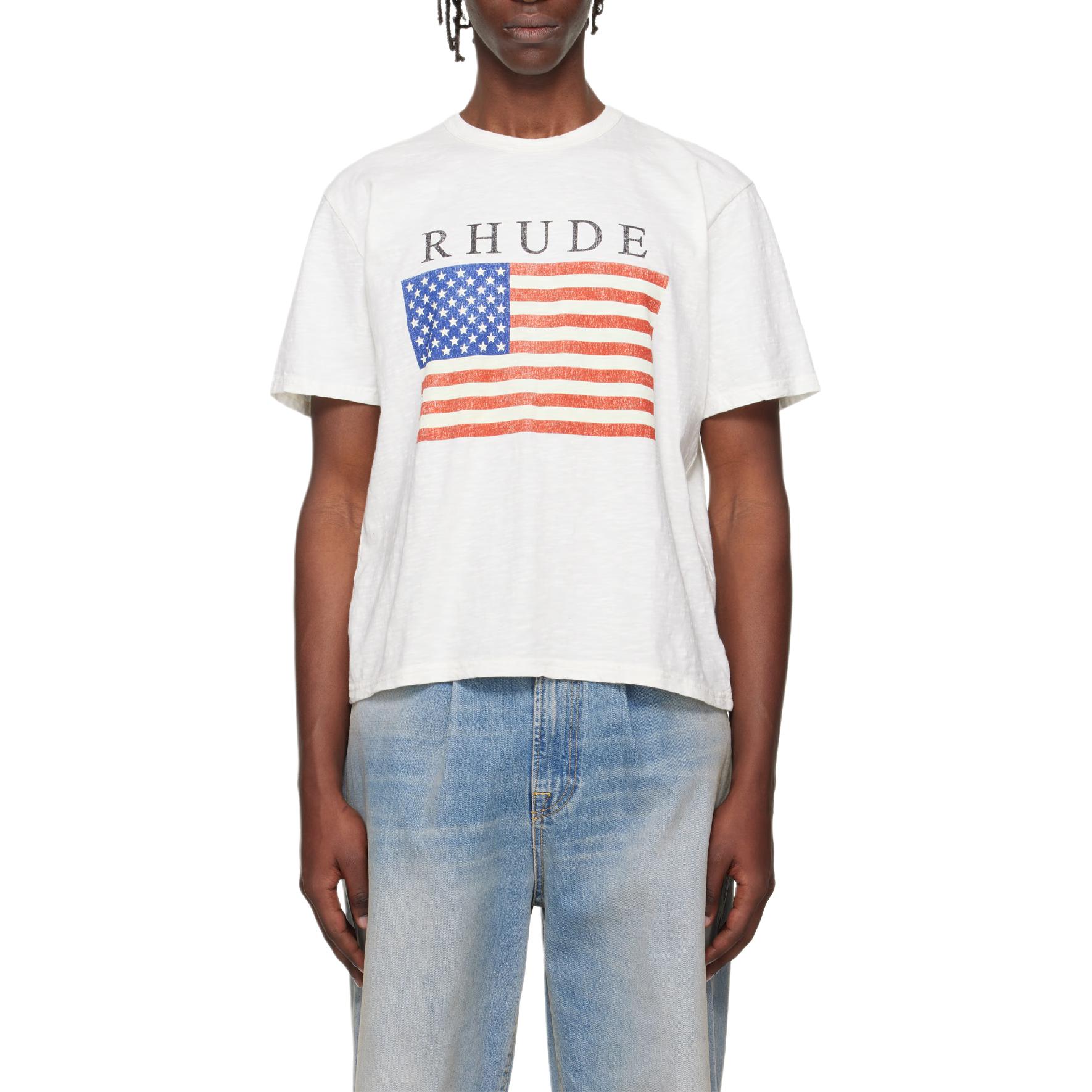 Мужская футболка RHUDE RHUDE T (черная)