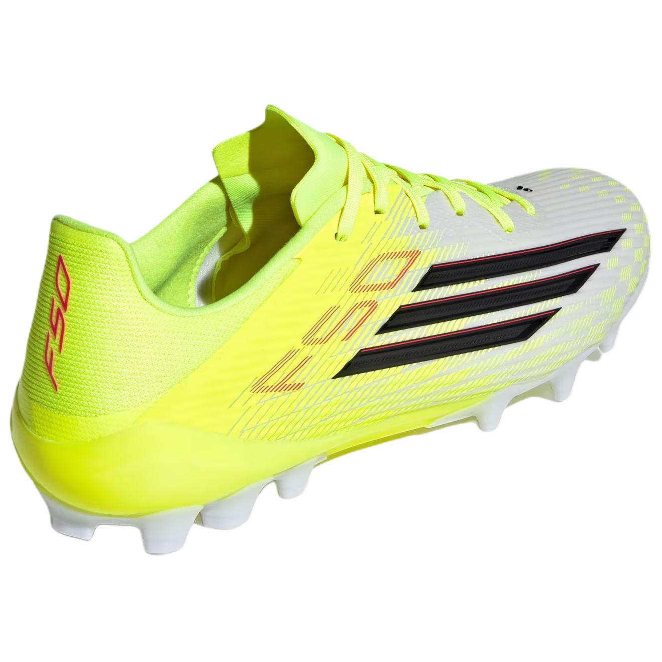Футбольные бутсы adidas F50 League 2G/3G AG (неоново-желтые) — фото 5