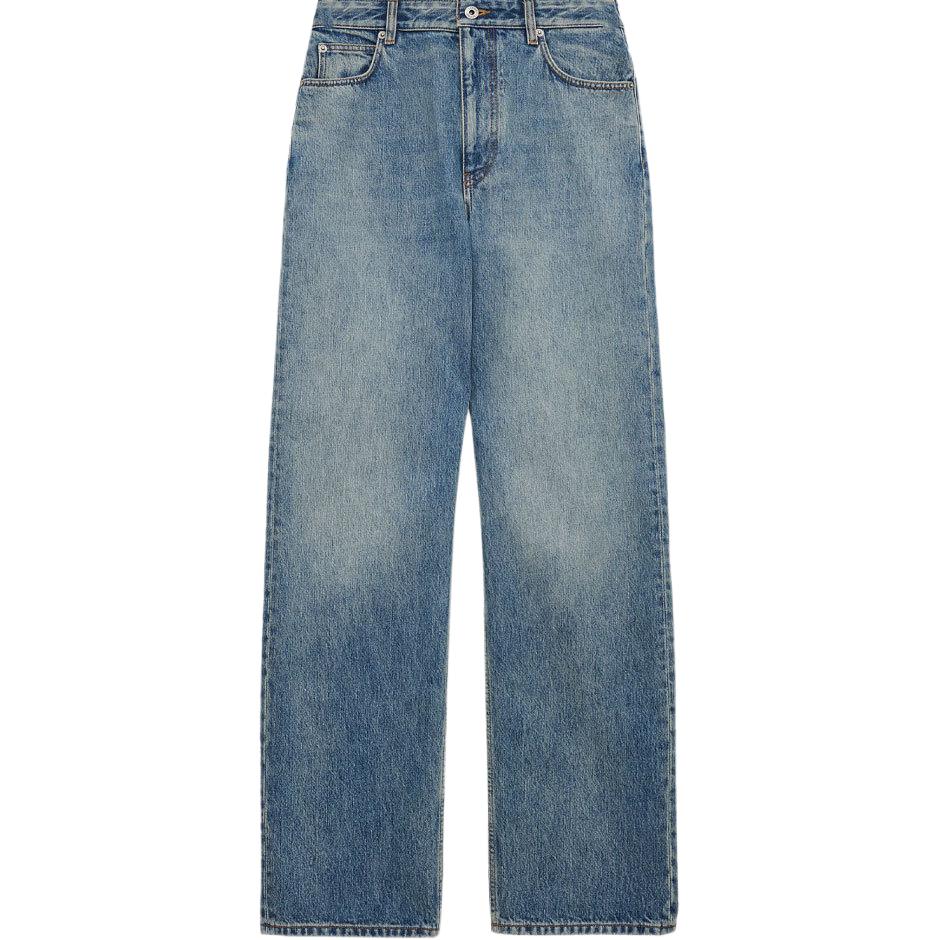 Женские джинсы LOEWE SS26 (голубые)