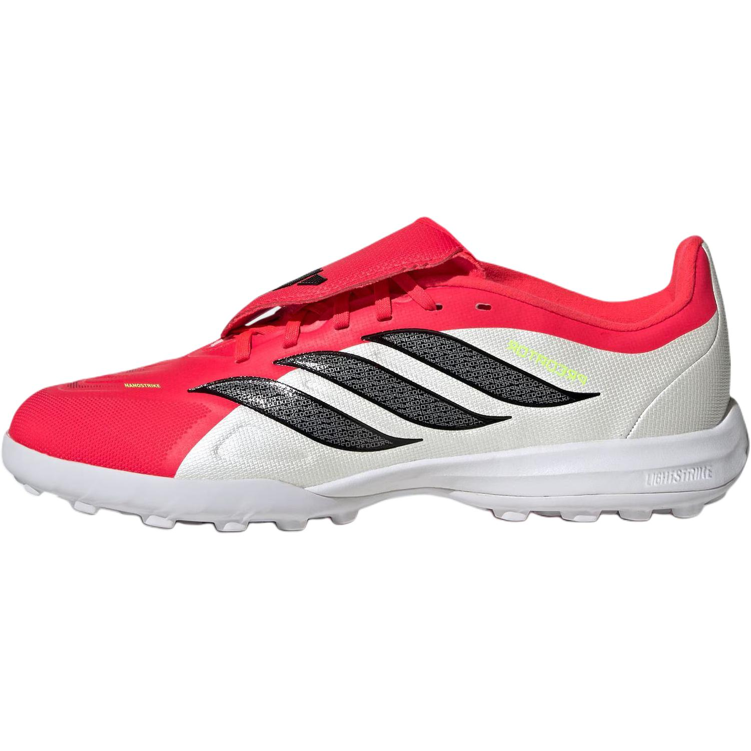 Футбольные бутсы adidas adidasPREDATOR LEAGUE FT TF (красно-черно-белые)