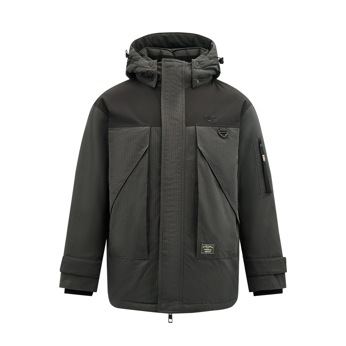 Мужская куртка CAT CAT FW25 (черно-серая)