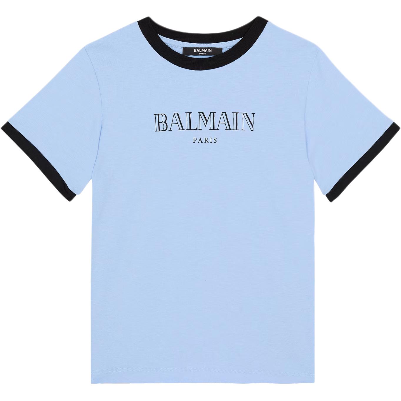Мужская футболка BALMAIN (черная)