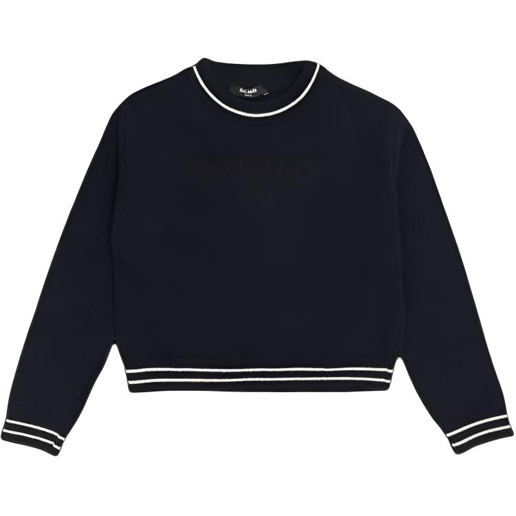 Детский свитер BALMAIN (темно-синий)