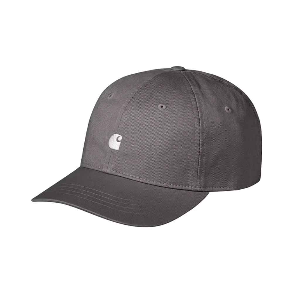 Мужская кепка Carhartt WIP (серо-белая)