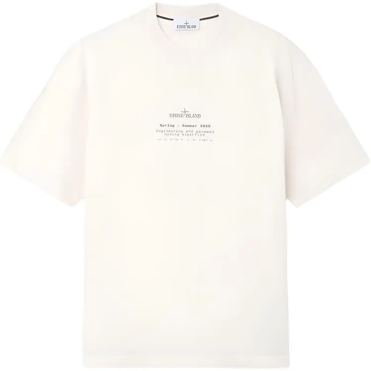 Stone Island crew-neck print T-shirt