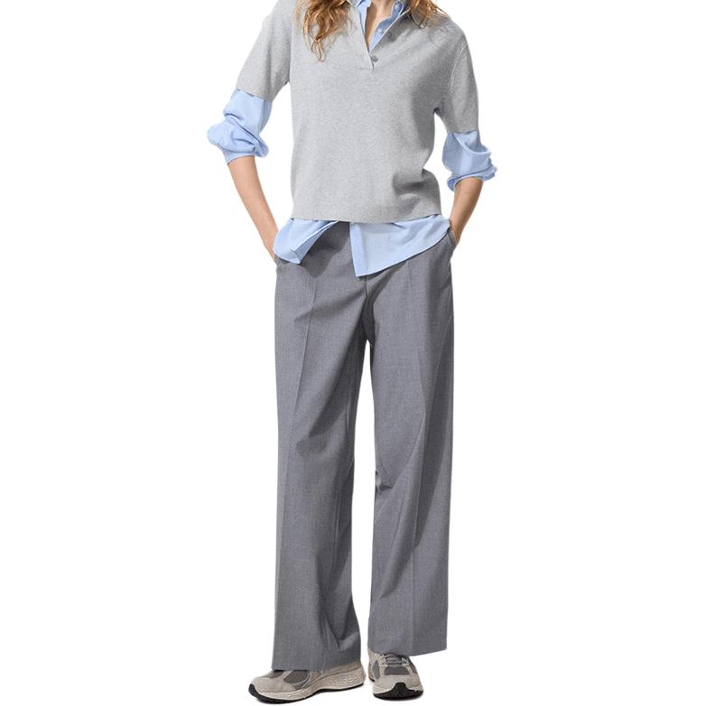 Женские штаны UNIQLO (бежевые)