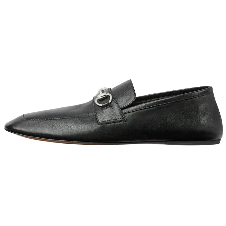 Мужские лоферы Gucci (черные)