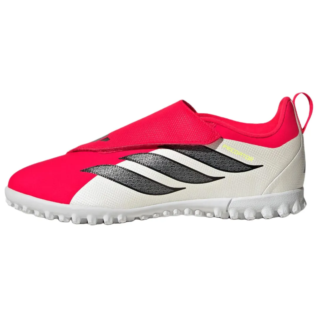 Adidas Predator CLUB Low top Soccer Shoes Red Black Kids'