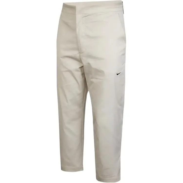 Nike Casual Pants Men's Ecru Moderate Straight Fit Pants