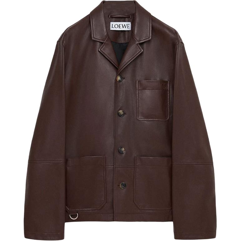 Мужская куртка LOEWE SS26 (коричневая)