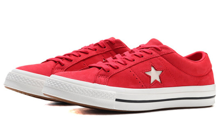 Кеды Converse One Star (красные) — фото 3