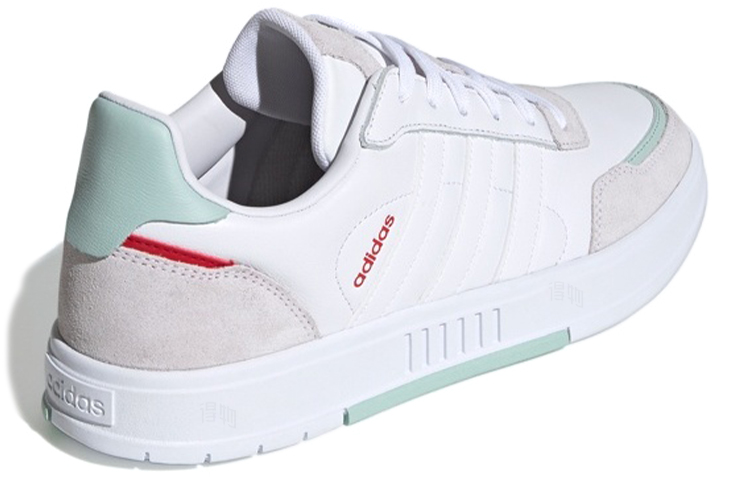 Мужские кеды adidas neo Courtmaster (бело-серые) — Белый / серый — фото 4