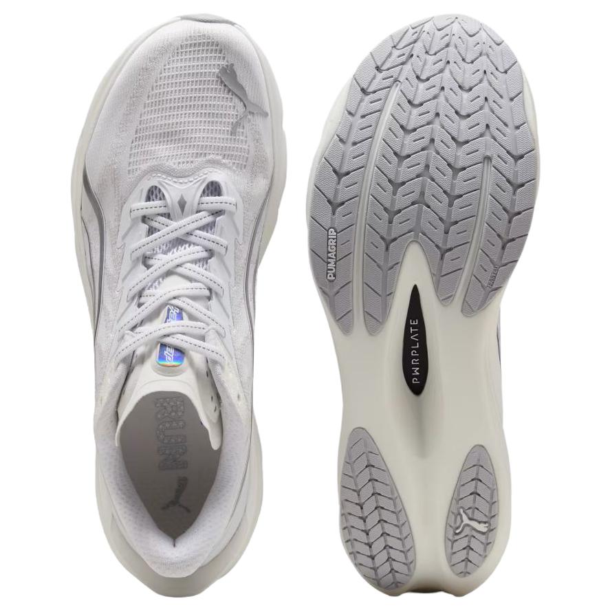 Мужские кроссовки PUMA deviate nitro 4 2E (белые) — Белый — фото 4