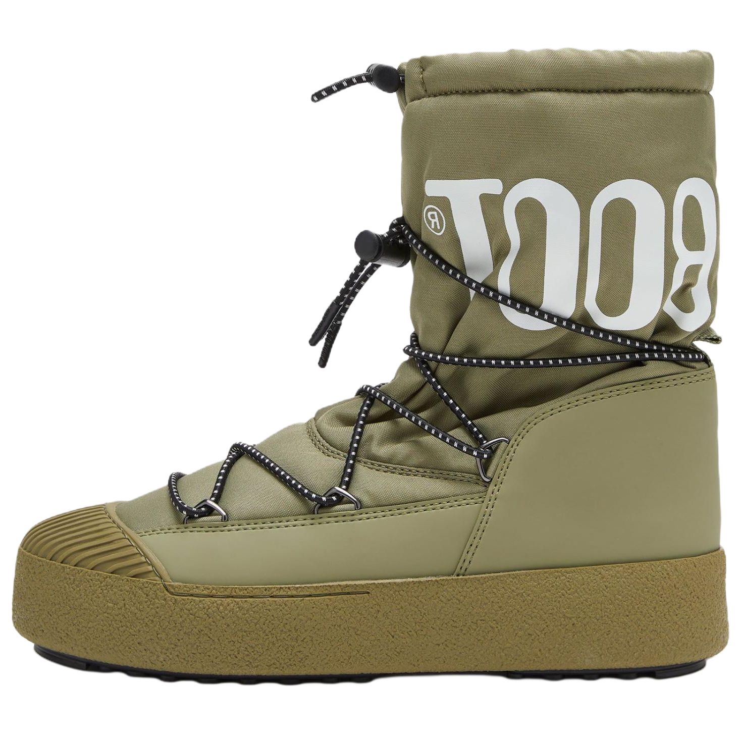 Мужские ботинки Moon Boot Mtrack Polar (зеленые)