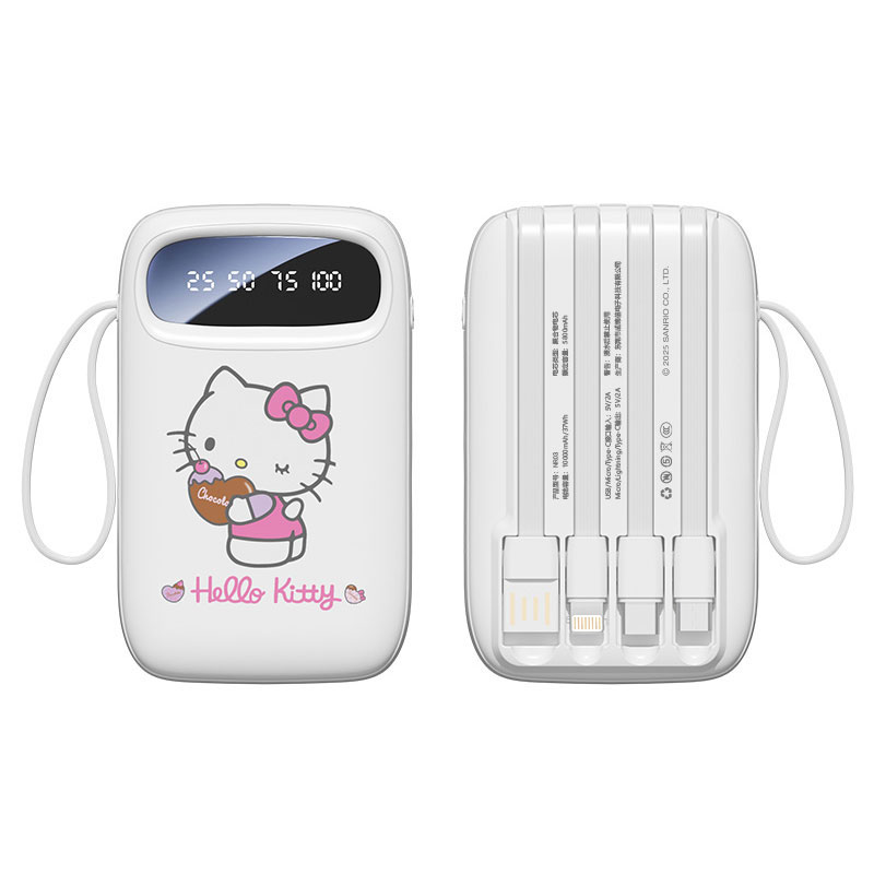 Sanrio, huawei, apple, high quality capacious small cartoon handheld ultra thin universal airplane, 10000mah, 10W, 12W