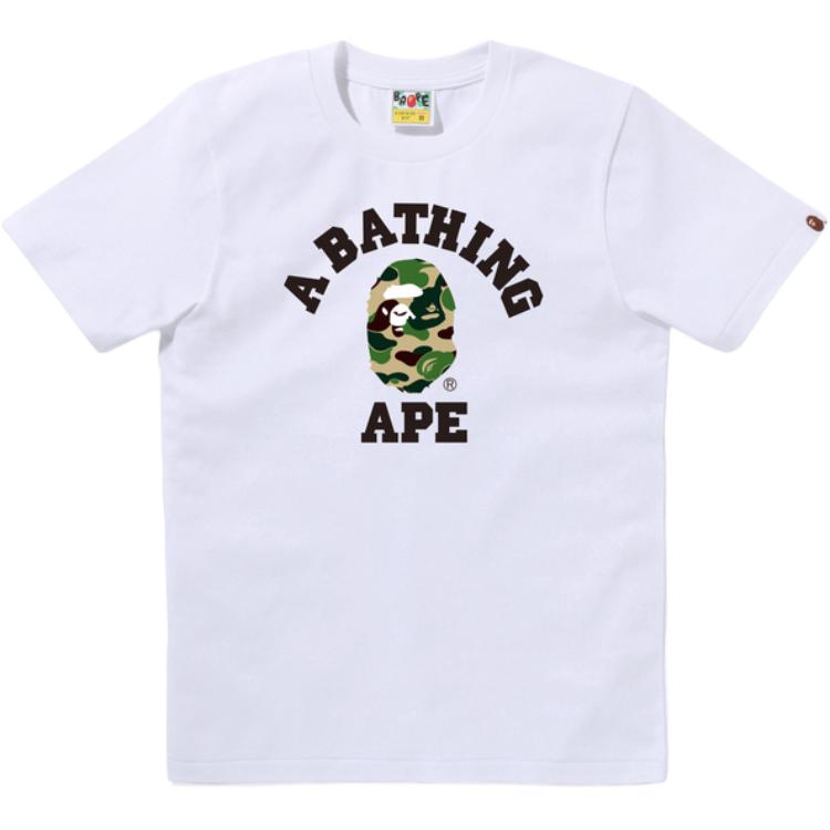 Женская футболка A BATHING APE ABC Camo (мультиколор) — фото 6