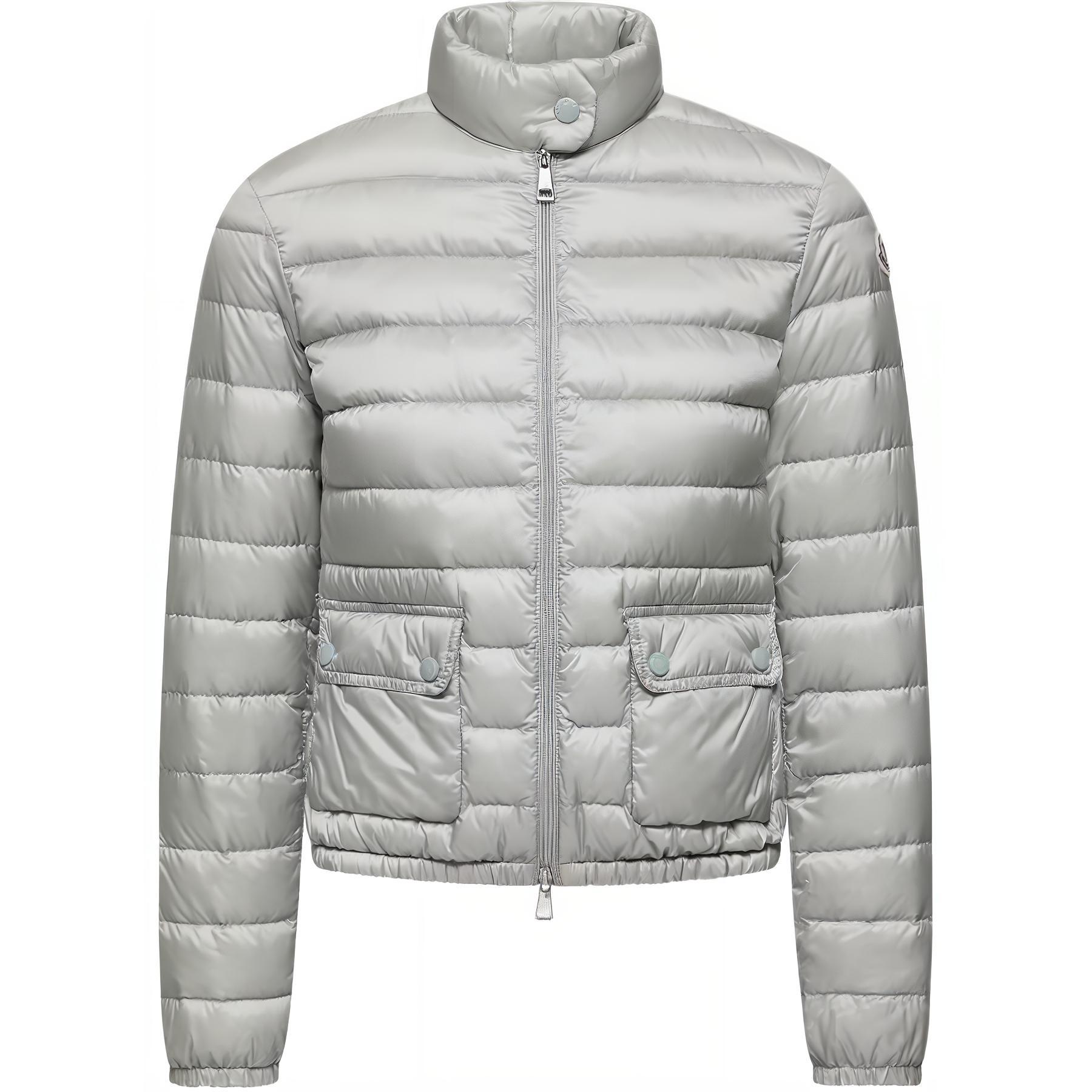 Женская куртка Moncler Lans Short Down Jacket (розовая)