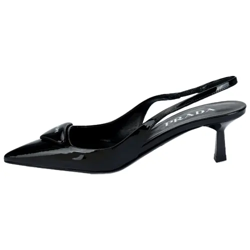 PRADA Slim Heel High Heels 6.5cm Women's Black