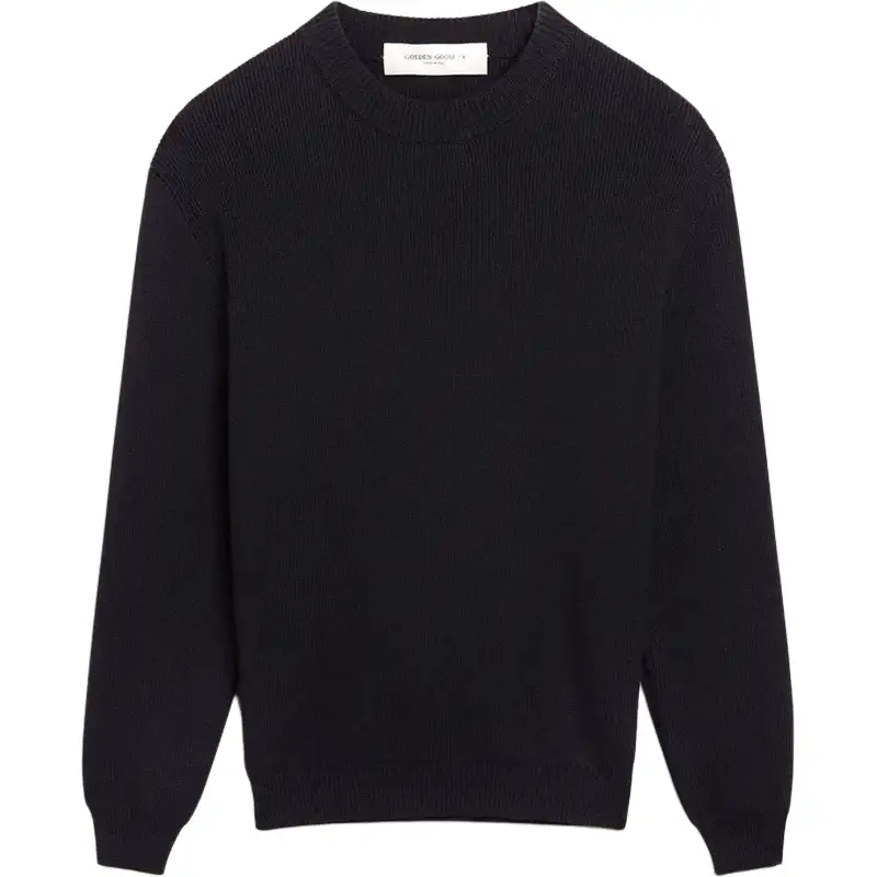 Golden Goose Deluxe Brand Logo Detailed Knitted Jumper