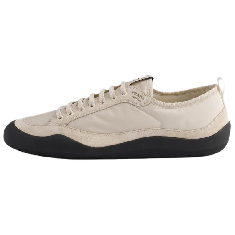 Мужские кроссовки Prada Speedrock Re- (слоновая кость)