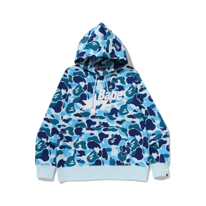 A Bathing Ape camouflage-print full-zip hoodie