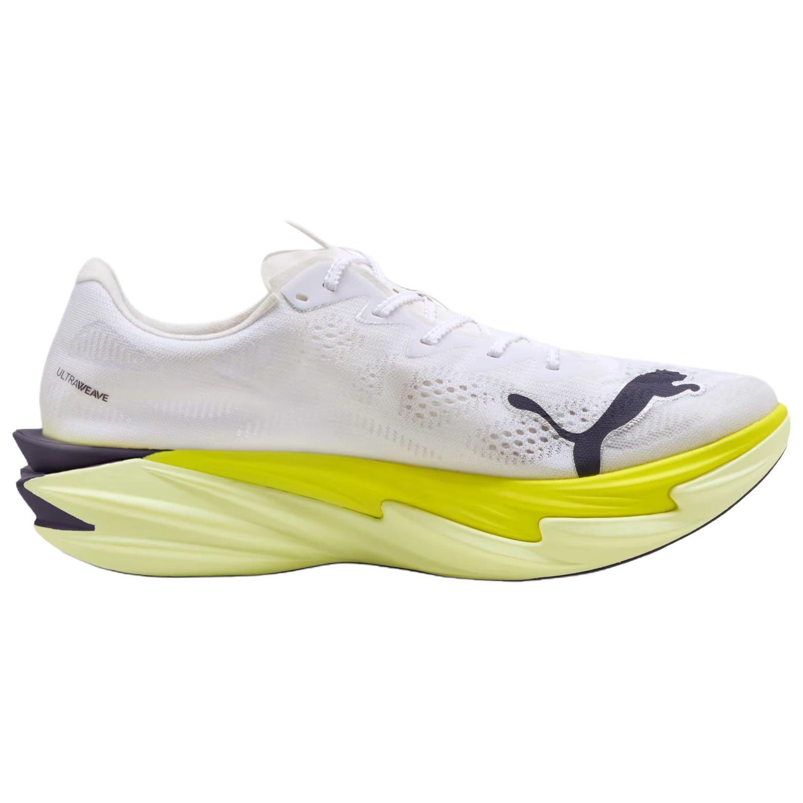 Мужские кроссовки PUMA deviate nitro 4 Elite (белые) — Белый — фото 2