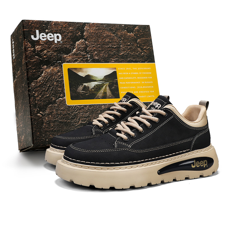 Мужские кроссовки Jeep (черные)
